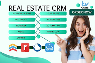 setup real estate crm copper liondesk agile cloze follow up boss realvolve geeks