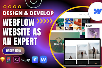 do webflow redesign , webflow landing page and webflow ecommerce