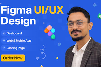 do user interface design and saas dashboard UI UX in figma
