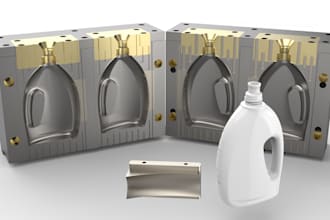 do custom blow mold design for plastic manufacturing