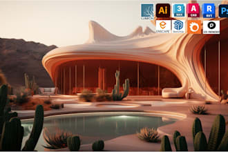 do rhino 3d models, parametric designs architectural renders