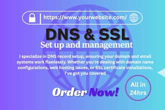 fix dns, mx, spf, dkim, SSL and email issues in 1 hour