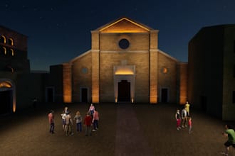 do facade lighting design and lux calculations