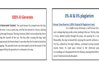 manually rephrase proofreading  rewrite your ai content