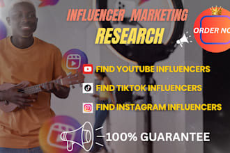 research find manage perfect youtube tiktok instagram influencers marketing