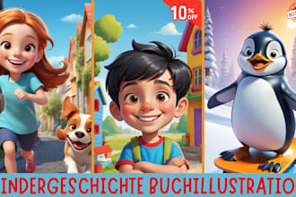illustrieren kinder geschichte buch illustration kinder buch geschichte buch