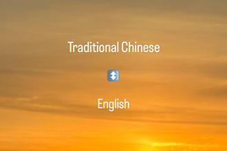 provide accurate english to chinese translation