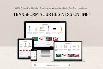 build, design, or redesign your ecommerce wordpress website