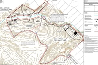 do drainage plan, grading plan with stamp and seal for city permit