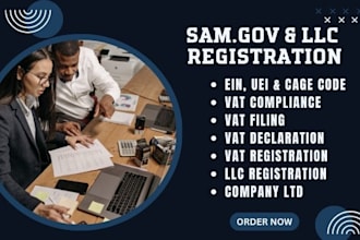 registration llc sam gov, non profit business 501c3 uei ein mbe 8a mbe cage code