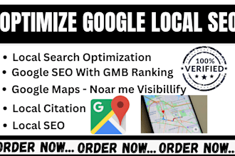 create fix google my business optimization map lead generation citation SEO