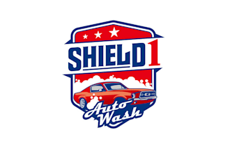 design a classic veteran owned car wash logo