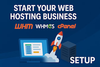 setup a complete web hosting or reseller hosting business with whm and whmcs