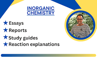 provide detailed reports and explanations in inorganic chemistry