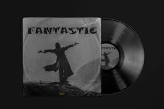 professionally design your album cover art or music artwork