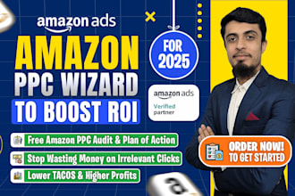 setup, optimize and manage amazon ppc campaigns to boost sales