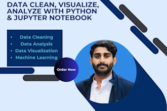 extract, clean, visulize and analyze data by python and jupyter noteboook