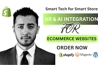 build ecommerce website with ai personalization, augmented reality, livestream
