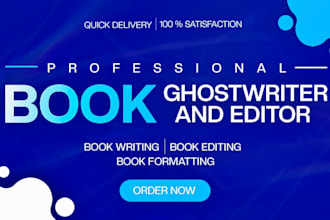 write, edit your book or translator your book spanish, english for publishing