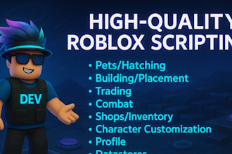 script any system for your game in roblox, roblox studio