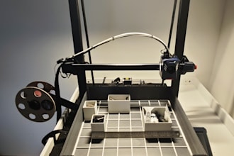 design and 3d print custom parts optionally integrating electronics