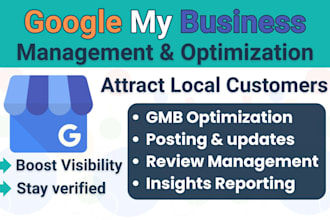 manage google my business profile, gbp optimization, local SEO, gmb ranking, gbp