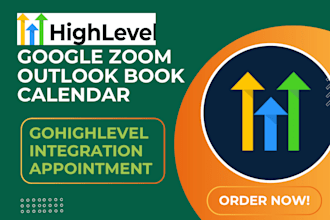 integrate google calendar with gohighlevel, outlook zoom calendar gohighlevel