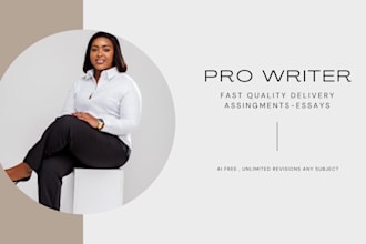 write urgent project, report, essay writing, apa paper and research summary