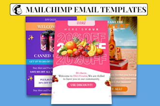 design mailchimp email templates landing page design mailchimp email automation