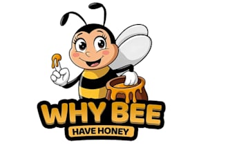 design coco bees kitchen and cooking club logo in 1 day