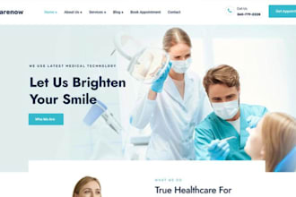 design dental ghl website  doctor ghl website clinic ghl website medical website