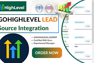setup gohighlevel lead source integration google ads meta fb ig API integration