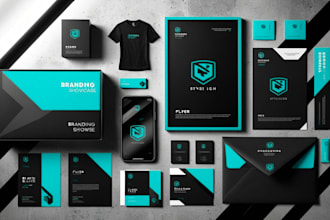 design custom brand identity and complete brand stlye guides