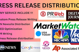 do professional press release distribution and pr writing