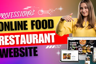create an online food ordering wordpress restaurant website