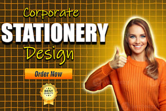 make corporate stationery design quickly and professionally
