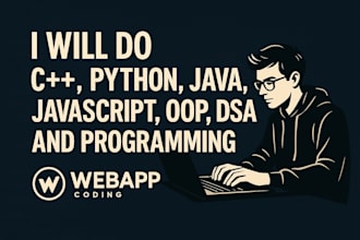 do cpp python java javascript oop and programming tasks
