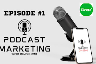 promote your podcast live stream and recorded podcasts organically