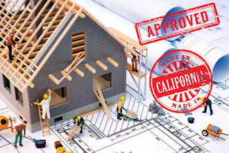 do structural engineer, california, ohio, indiana pe stamp for city permit