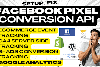 setup facebook pixel conversion API, meta pixel certified meta ads manager
