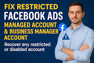 fix your fb ad account and business manager restriction or disable issues
