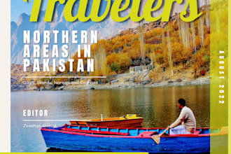 design magazine layout, covers