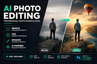 do realistic ai photo editing and manipulation
