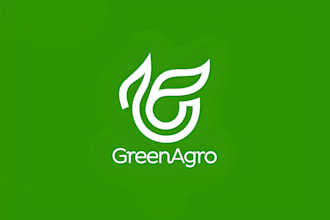 design modern business landscape, lawn care, firm and agriculture logo
