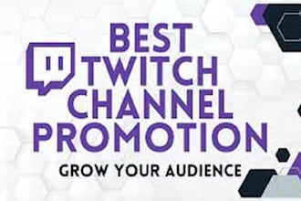 get you live viewers, streamers, followers and partner on your twitch channel