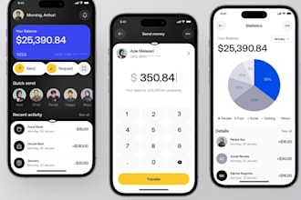 develop investment app, money transfer app, transfer app