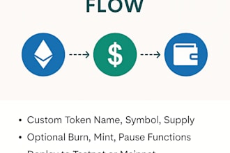 create and deploy your custom erc20 token on ethereum or bsc