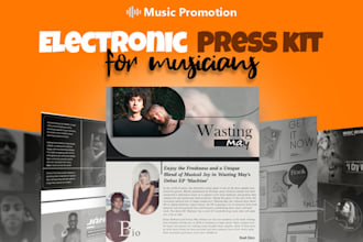 create a stunning and SEO optimized epk to boost your music career