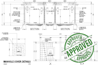 create autocad civil 3d stormwater, drainage and grading plan