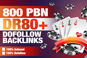 do high dr 60 to 80 dofollow seo backlinks for fast ranking